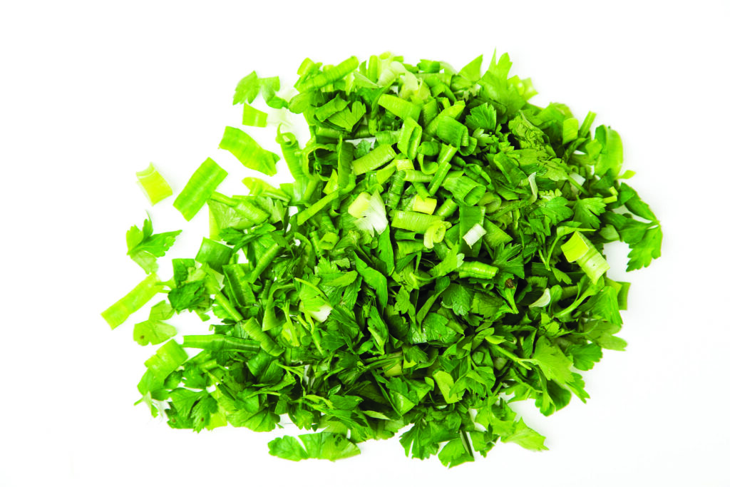 Cheiro verde picado